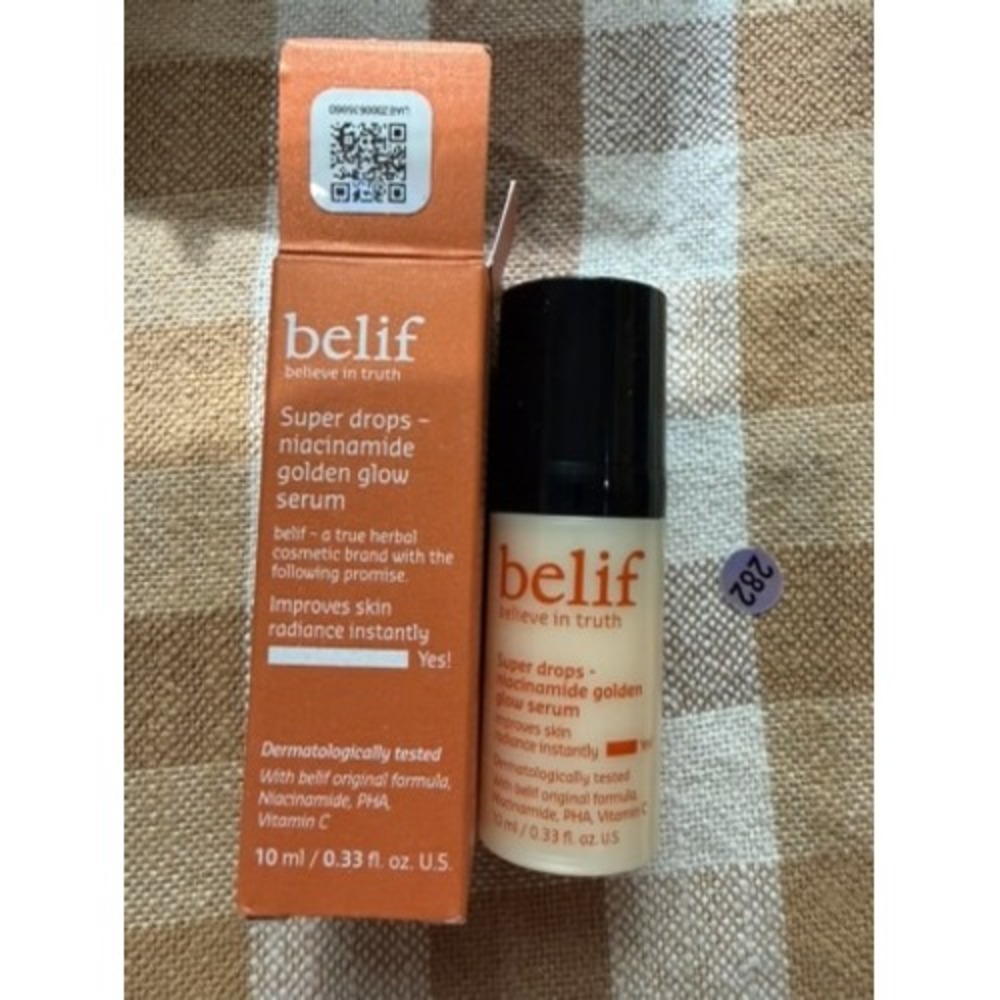 Belif Super Drops Niacinamide Golden Glow Serum 10ml 0.33 fl oz Vitamin C PHA